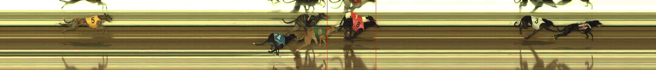 Race result finish photo